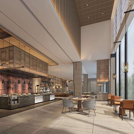 Imagen del bar/restaurante del Hotel Doubletree By Hilton Suzhou Wuzhong. Foto 5