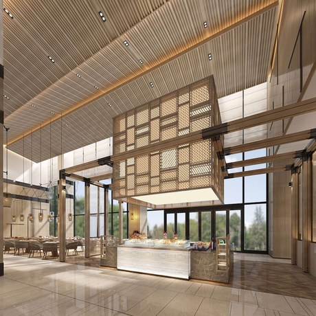 Imagen del bar/restaurante del Hotel Doubletree By Hilton Suzhou Wuzhong. Foto 6