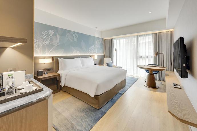 Imagen de la habitación del Hotel Doubletree By Hilton Taipei Zhongshan. Foto 7