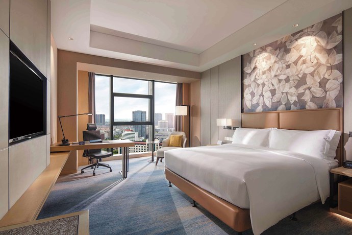 Imagen de la habitación del Hotel Doubletree By Hilton Yangzhou. Foto 10