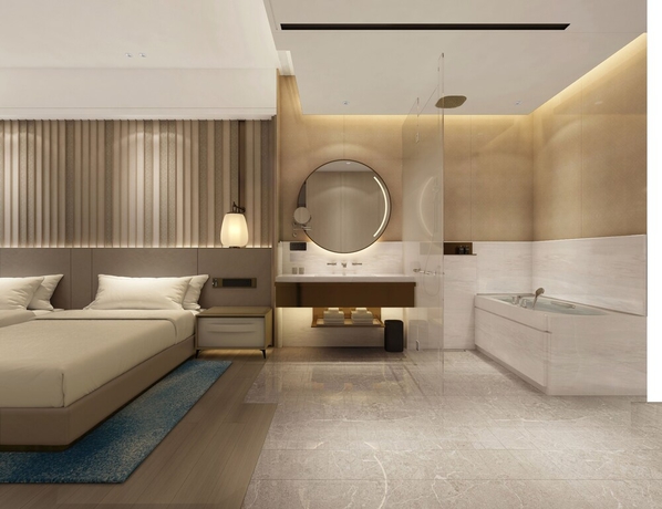 Imagen de la habitación del Hotel Doubletree By Hilton Zhuhai Hengqin. Foto 12
