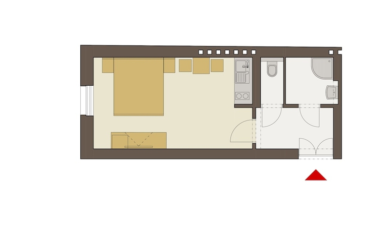 Imagen de la habitación del Hotel Downtown Suites Kodanská. Foto 12