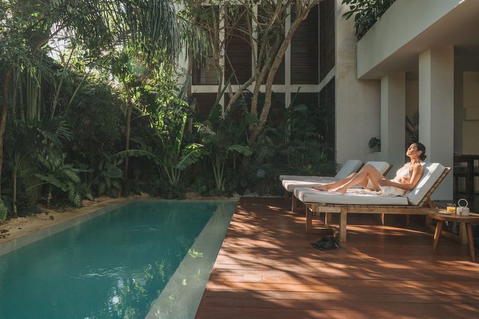 Imagen de la piscina del Hotel Downtown Tulum. Foto 21