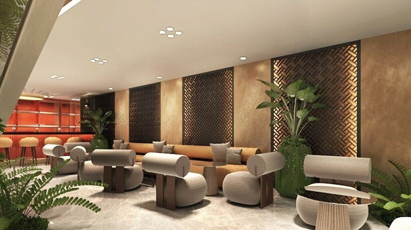 Imagen del bar/restaurante del Hotel D'primahotel Airport Jakarta Terminal 3 Wellness Center. Foto 14