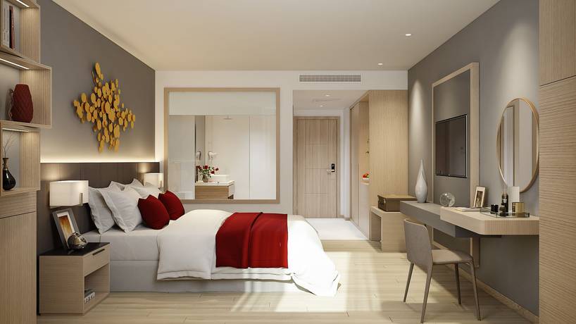 Imagen de la habitación del Hotel Dqua. Foto 4