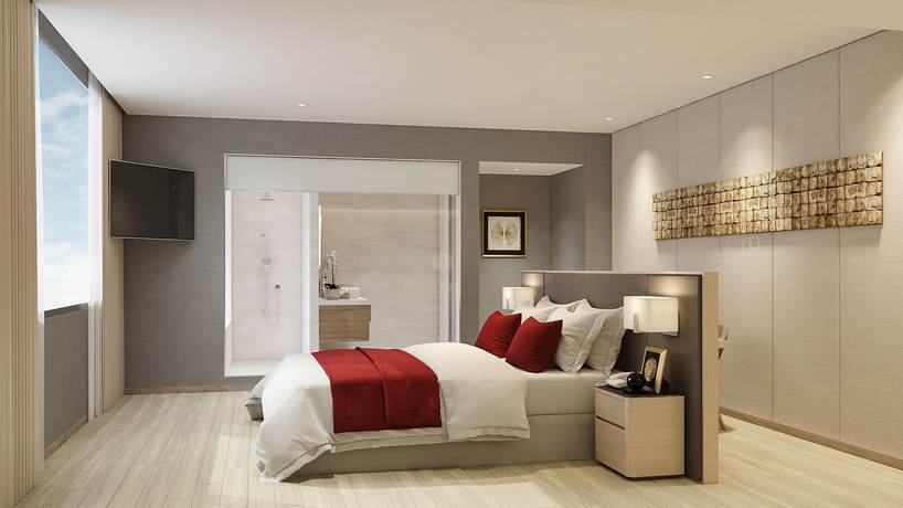 Imagen de la habitación del Hotel Dqua. Foto 17