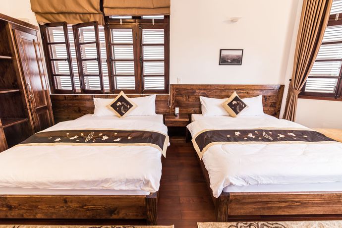 Imagen de la habitación del Hotel Dragon Dalat Villa. Foto 7