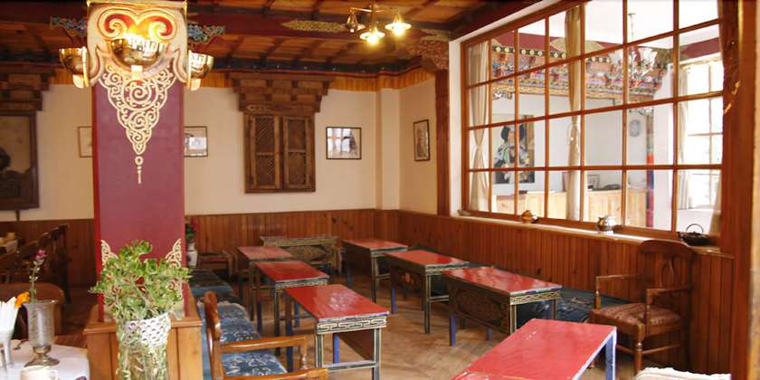 Imagen de los interiores del Hotel Dragon, Leh. Foto 18