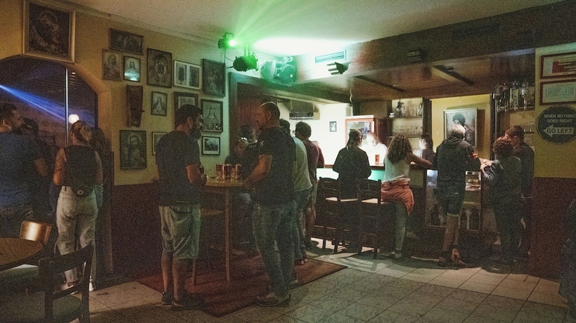 Imagen del bar/restaurante del Hotel Drauradweg Hostel. Foto 8