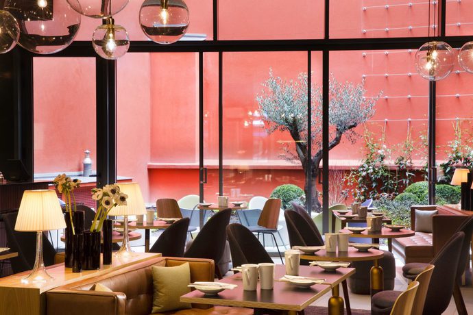 Imagen del bar/restaurante del Hotel Drawing. Foto 4