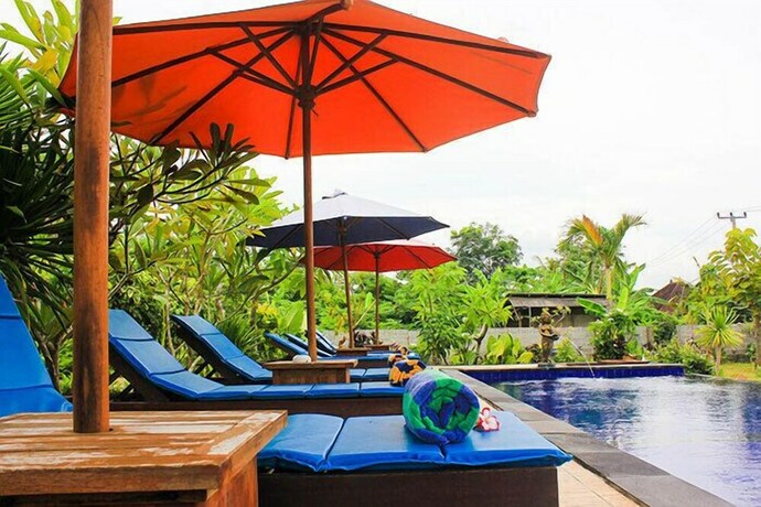 Imagen de la piscina del Hotel Dream Beach Berlian. Foto 31