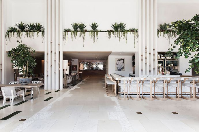 Imagen del bar/restaurante del Hotel Dream Hollywood. Foto 2