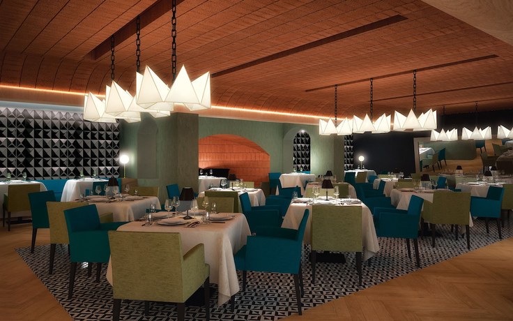 Imagen del bar/restaurante del Hotel Dreams Acapulco Resort and Spa. Foto 9