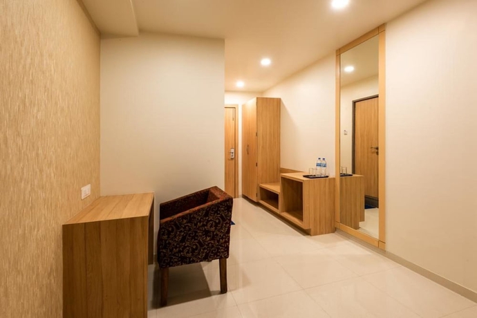 Imagen de la habitación del Hotel Drishti, Bhopal. Foto 11