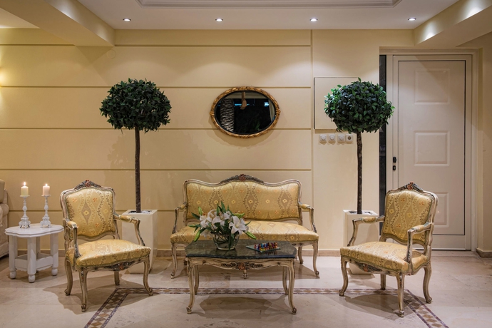 Imagen de los interiores del Hotel Drossia Palms Hotel Studios. Foto 12