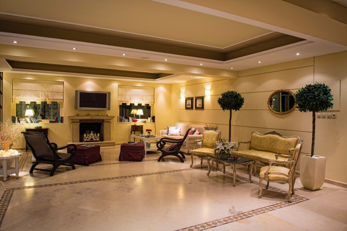 Imagen de los interiores del Hotel Drossia Palms Hotel Studios. Foto 13