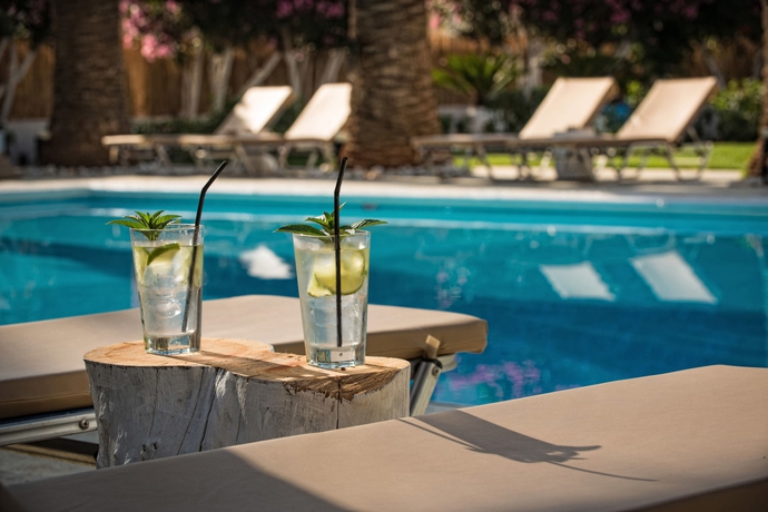 Imagen de la piscina del Hotel Drossia Palms Hotel Studios. Foto 14