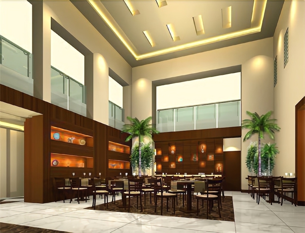 Imagen del bar/restaurante del Hotel Ds Clarks Inn Gurgaon. Foto 3