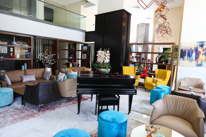 Imagen del bar/restaurante del Hotel Du Golf, Mohammedia. Foto 2