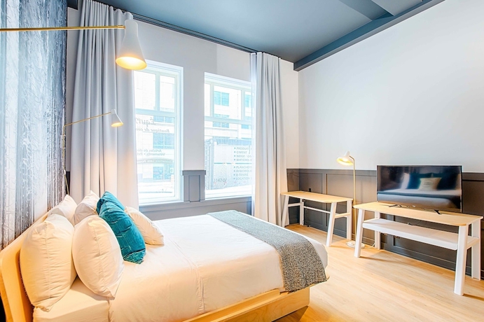 Imagen de la habitación del Hotel Du Jardin By Les Lofts Vieux-quebec. Foto 8