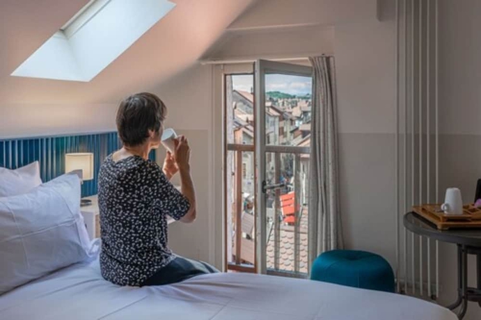 Imagen de la habitación del Hotel Du Palais De L'isle. Foto 8