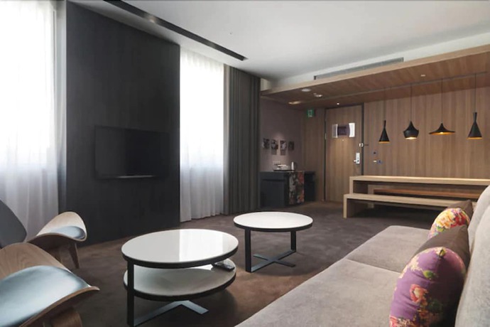 Imagen de la habitación del Hotel Dua. Foto 12