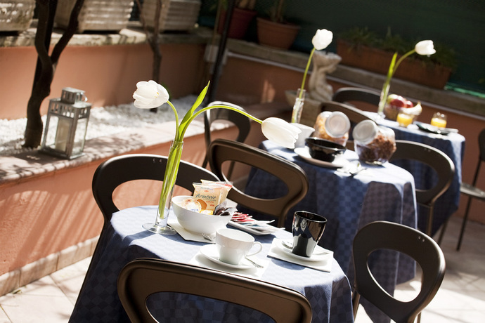 Imagen del bar/restaurante del Hotel Ducale, Roma. Foto 2