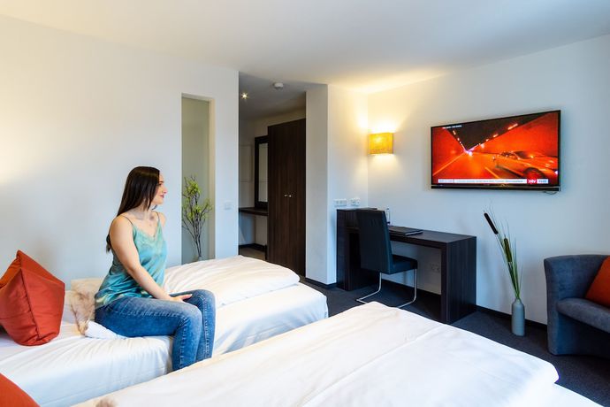 Imagen de la habitación del Hotel Duda. Foto 3