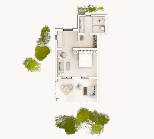 Imagen de la habitación del Hotel Dunas de Formentera. Foto 11