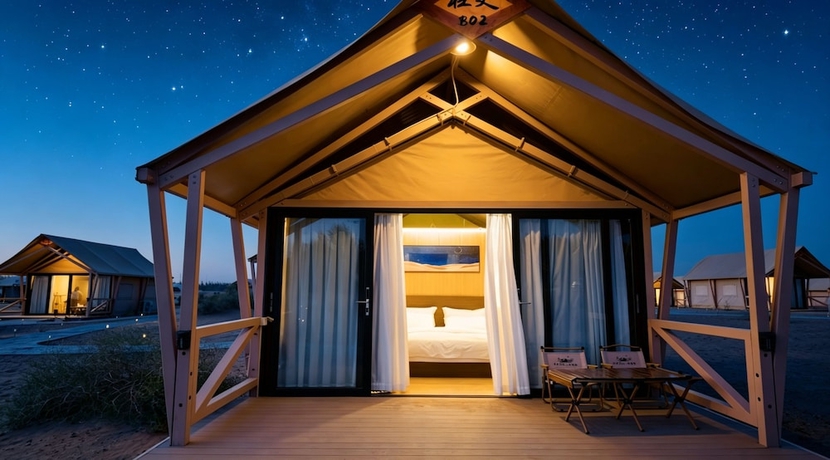 Imagen de la habitación del Hotel Dunhuang Desert Galaxy Celestial Palace - Glamping Resort. Foto 2
