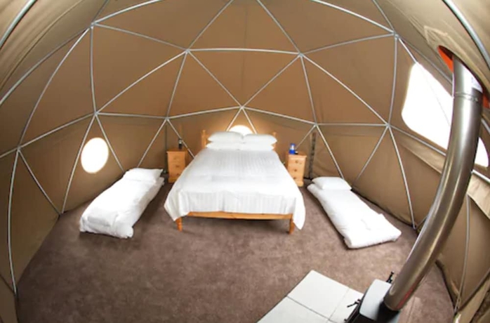 Imagen de la habitación del Hotel Durrell Wildlife Camp. Foto 7