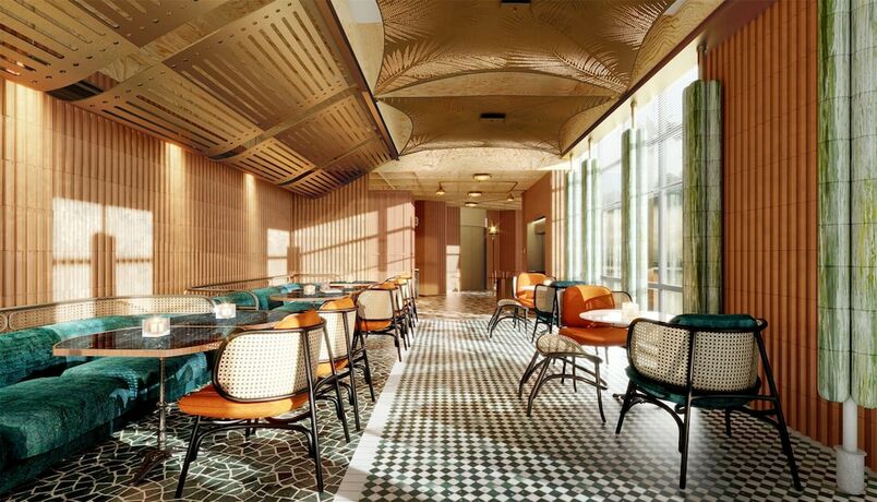 Imagen del bar/restaurante del Hotel Dusit Thani Mogan Mountain. Foto 6