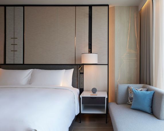 Imagen de la habitación del Hotel Dusitd2 Samyan Bangkok. Foto 14