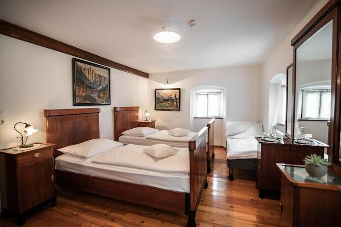 Imagen de la habitación del Hotel Dvor Jezer&scaron;ek Brnik. Foto 12