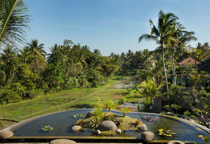 Imagen del bar/restaurante del Hotel Dwaraka The Royal Villas. Foto 5