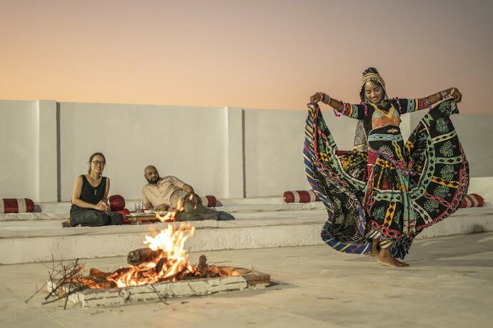 Imagen del bar/restaurante del Hotel Dynasty Desert Camp. Foto 17