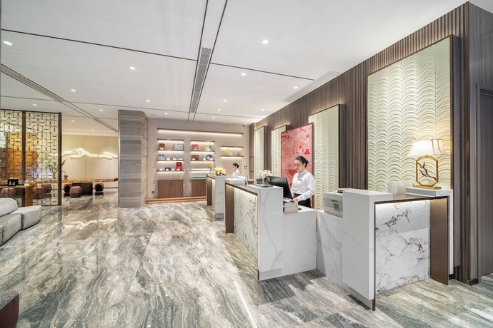 Imagen de los interiores del Hotel ECHENG Liuzhou Wuxing Buxingjie. Foto 8