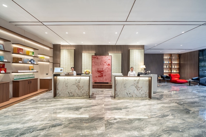 Imagen de los interiores del Hotel ECHENG Liuzhou Wuxing Buxingjie. Foto 9