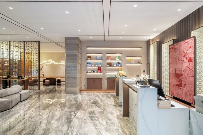 Imagen de los interiores del Hotel ECHENG Liuzhou Wuxing Buxingjie. Foto 10