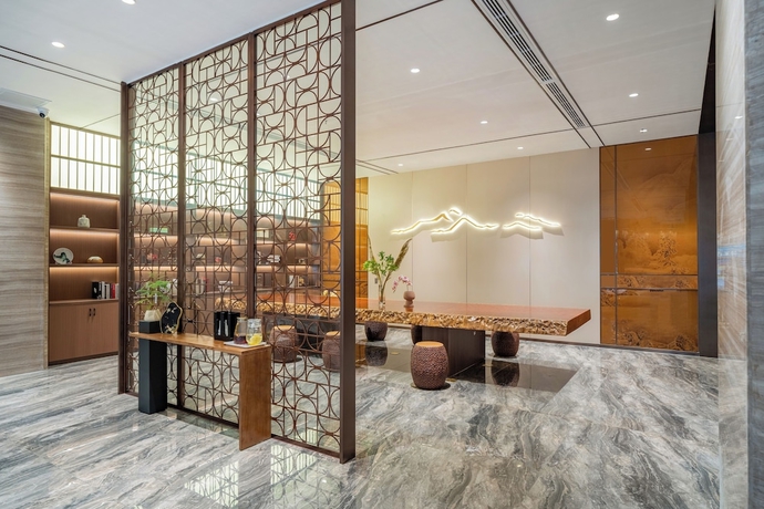 Imagen de los interiores del Hotel ECHENG Liuzhou Wuxing Buxingjie. Foto 11