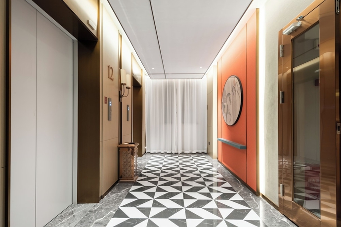 Imagen de los interiores del Hotel ECHENG Xiaogan East Station Yintai City. Foto 8