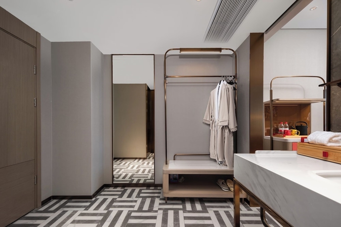 Imagen de los interiores del Hotel ECHENG Xiaogan East Station Yintai City. Foto 10