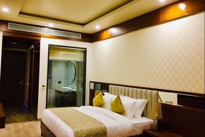 Imagen de la habitación del Hotel ELM, Chandigarh. Foto 4