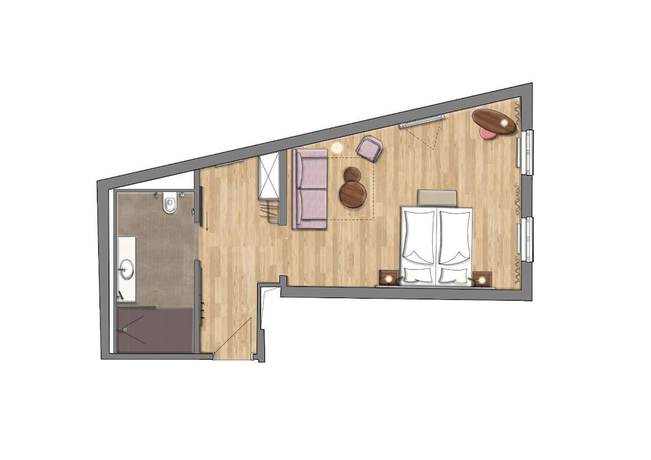 Imagen de la habitación del Hotel EMICHS. Foto 5