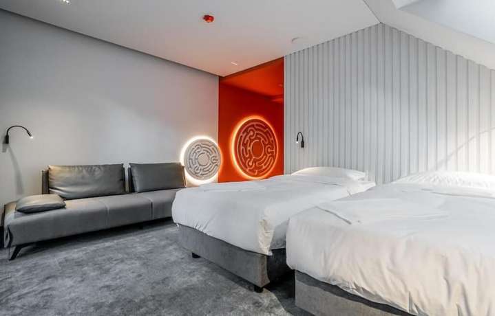 Imagen de la habitación del Hotel ESE. Foto 16