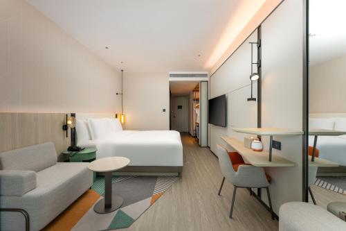 Imagen de la habitación del Hotel EVEN Qingdao Laoshan - an IHG. Foto 13