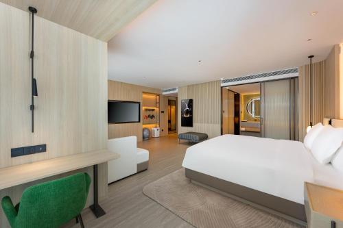Imagen de la habitación del Hotel EVEN Qingdao Laoshan - an IHG. Foto 16