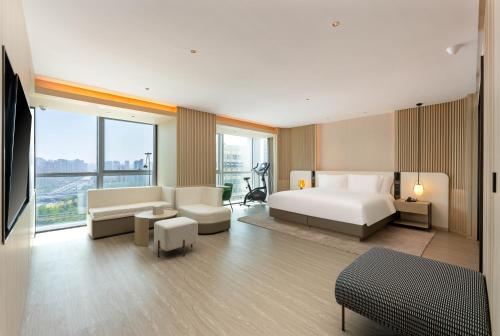 Imagen de la habitación del Hotel EVEN Qingdao Laoshan - an IHG. Foto 17