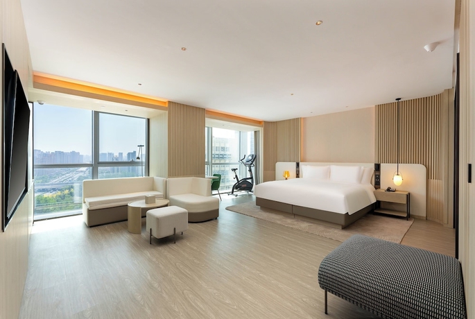 Imagen de la habitación del Hotel EVEN Qingdao Laoshan by IHG. Foto 4