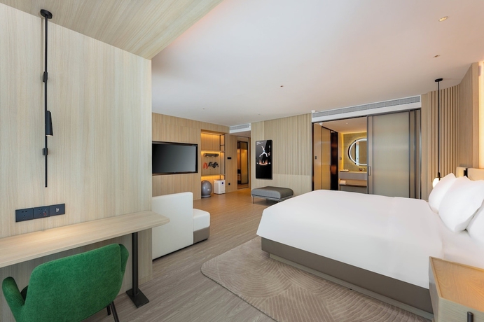Imagen de la habitación del Hotel EVEN Qingdao Laoshan by IHG. Foto 7